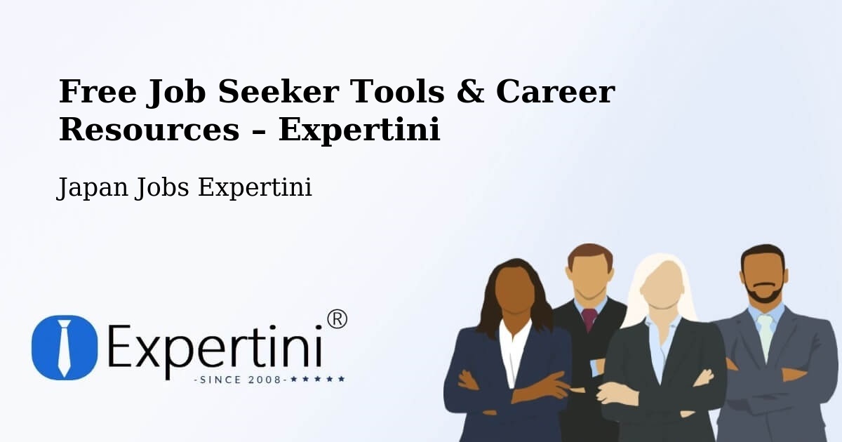Free Job Seeker Tools & Career Resources – Utsunomiya Shi - Utsunomiya Shi, Japan Jobs Expertini
